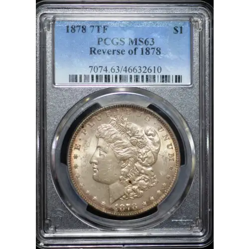 1878 7TF $1 Reverse of 1878 (3)