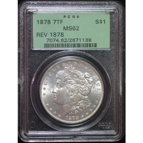 1878 7TF $1 Reverse of 1878 (3)