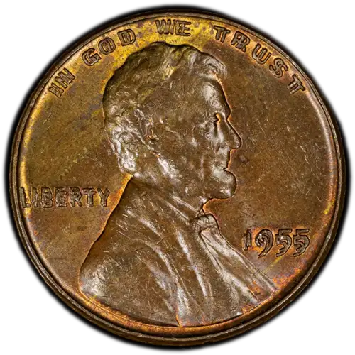 1955 1C Doubled Die Obverse, BN (3)