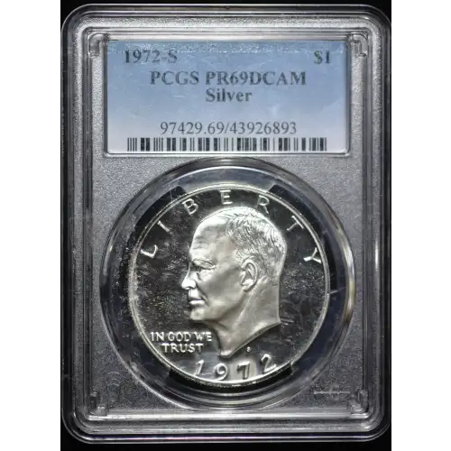 1972-S $1 Silver, DCAM (3)