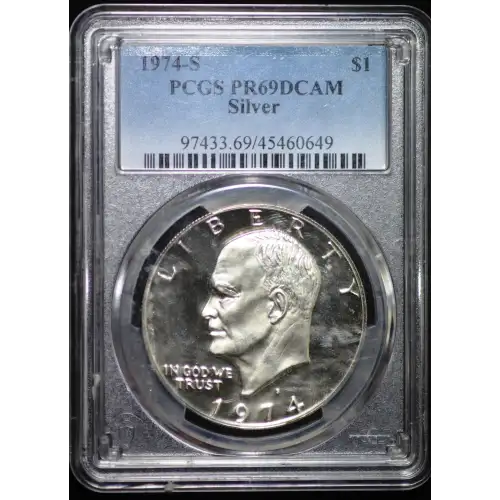 1974-S $1 Silver, DCAM (3)