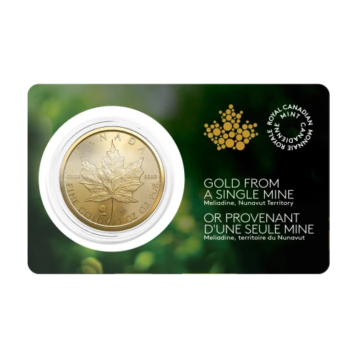 2022 1oz Canadian Gold Maple Leaf - Single Source Mine (2)