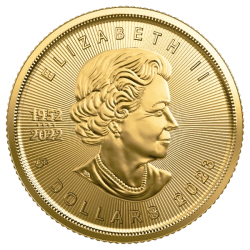2023 1/10oz Canadian Gold Maple Leaf (4)