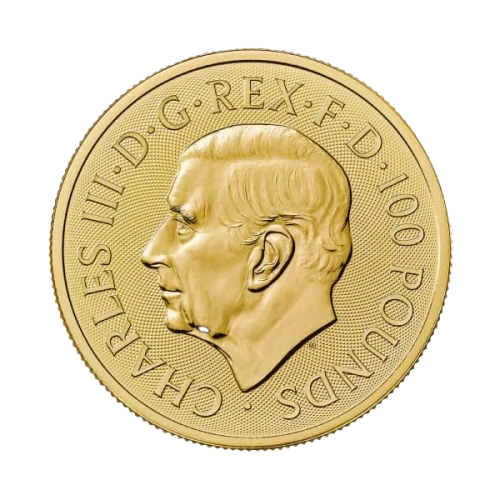 2024 1 oz British Tudor Beasts: Seymour Unicorn Gold Coin (3)