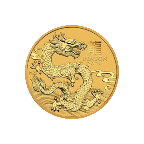 2024 1/20oz Australian Perth Mint Gold Lunar III: Year of the Dragon (3)