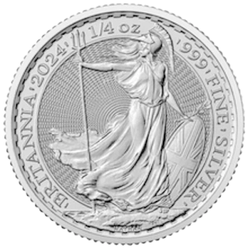 2024 1/4oz British silver Britannia (3)