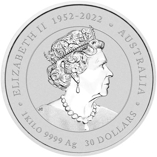2024 1kg Australian Perth Mint Silver Lunar: Year of the Dragon (3)