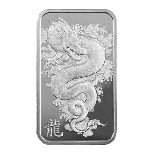 2024 Year of the Dragon - Legend of the Azure Dragon 10g Silver Bar (5)
