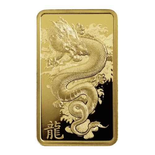 2024 Year of the Dragon - Legend of the Azure Dragon 5g Gold Bar (2)