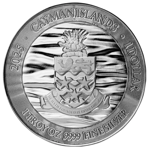 2025 1 oz Loggerhead Turtle - Cayman Islands Silver Coin (2)