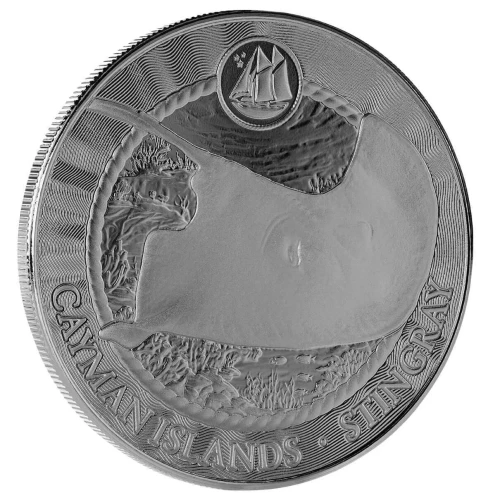 2025 1 oz Stingray - Cayman Islands Silver Coin (3)