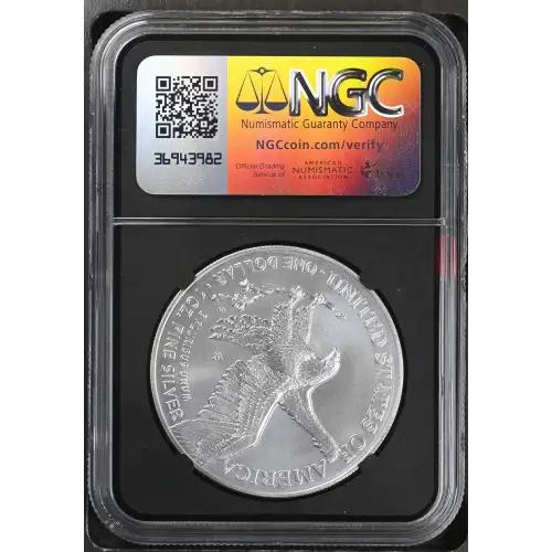 2025 W First Day of Issue Burnished Silver Eagle (3)
