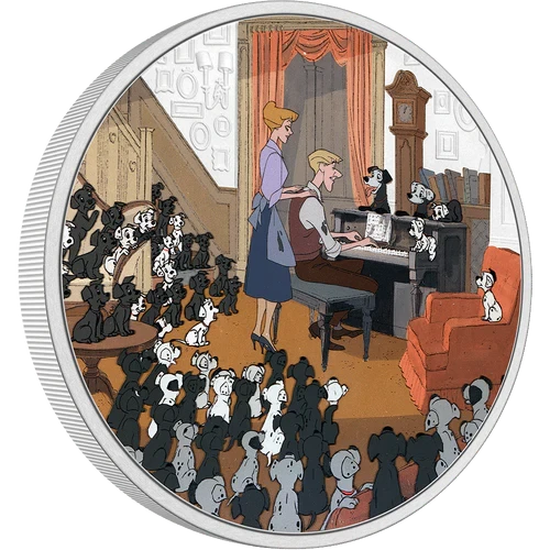 Disney 101 Dalmations - 2022 1oz Silver Coin (2)