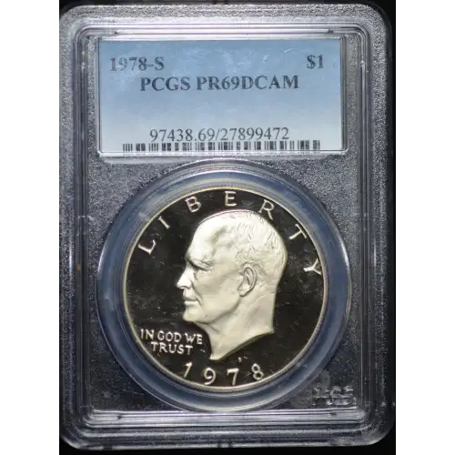 Dollars---Eisenhower 1971-1978 Copper-Nickel- 1 Dollar (3)