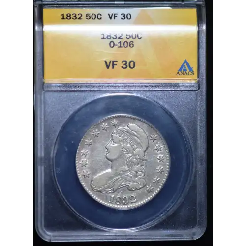 Half Dollars---Capped Bust, Lettered Edge 1807-1836 -Silver- 0.5 Dollar (3)