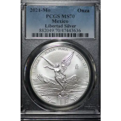 MEXICO Silver ONZA (Troy Ounce of Silver)