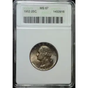 Quarter Dollars-Washington --Clad Coinage 1965-Present -Copper-Nickel- 0.25 Dollar (3)