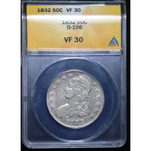 Half Dollars---Capped Bust, Lettered Edge 1807-1836 -Silver- 0.5 Dollar (3)