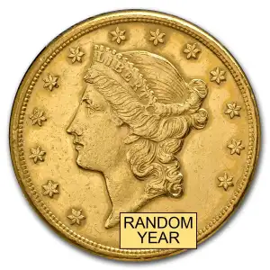 Any Year $20 Liberty Head Coin Circ