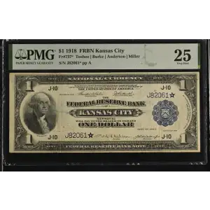 $1 1918  Federal Reserve Bank Notes 737* (2)