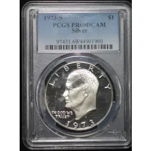 1973-S $1 Silver, DCAM (3)