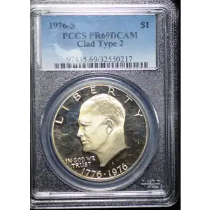 1976-S $1 Clad Type 2, DCAM (3)