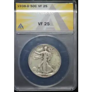 Half Dollars---Liberty Walking 1916-1947 -Silver- 0.5 Dollar (3)