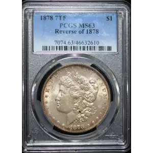 1878 7TF $1 Reverse of 1878 (3)